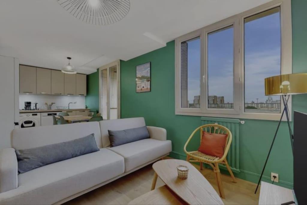 Appartement Neuf Pour 6, Parking Et Box, Au Calme 维勒班 外观 照片