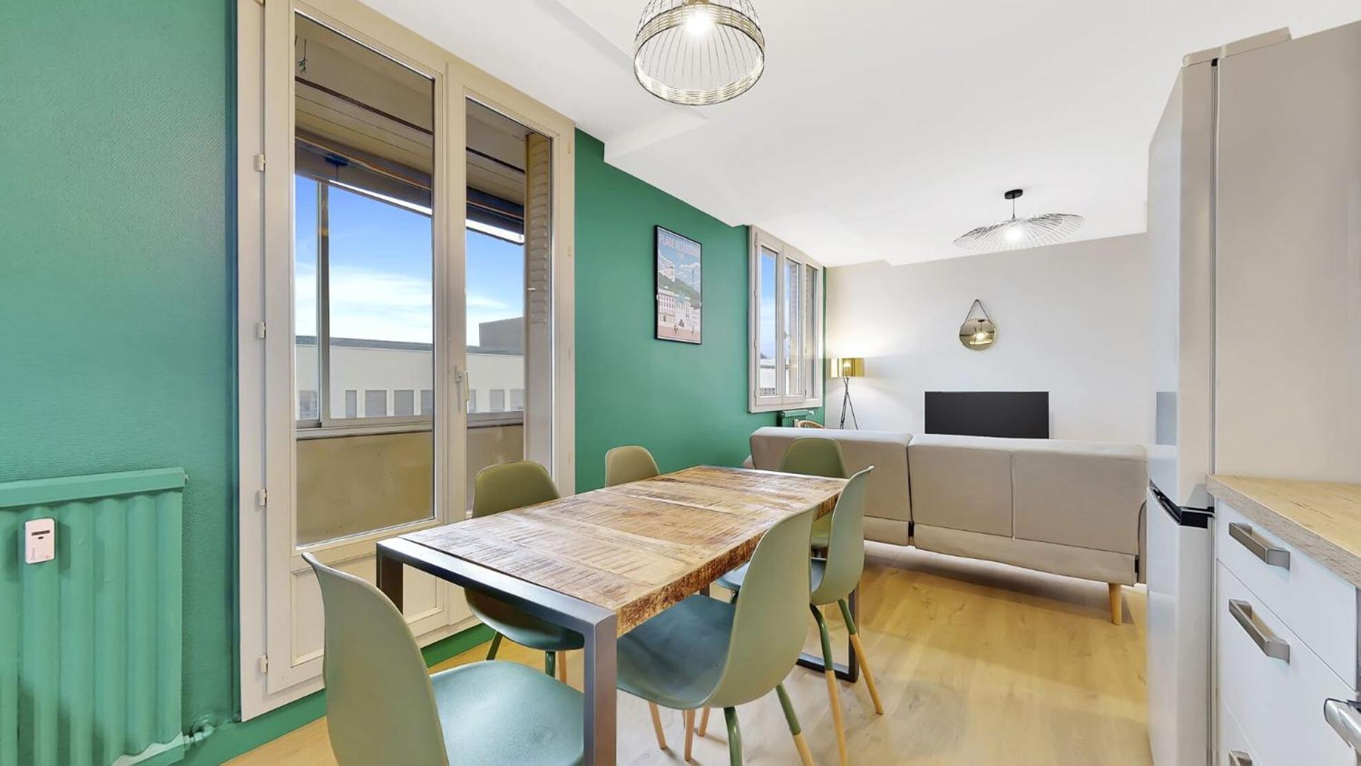 Appartement Neuf Pour 6, Parking Et Box, Au Calme 维勒班 外观 照片